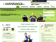 Tablet Screenshot of 1-handwerker.de